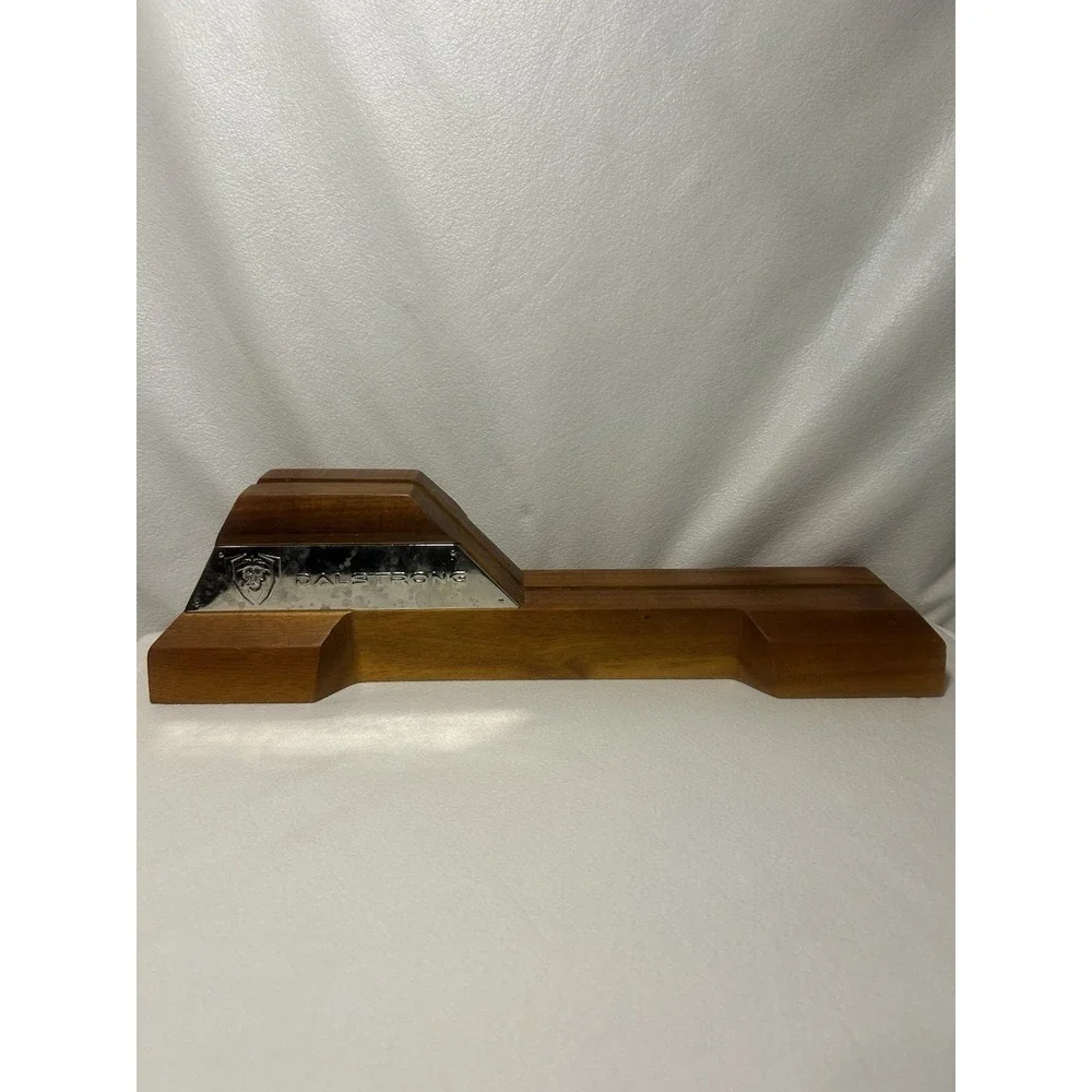 DALSTRONG Knife Cleaver Block Wood Cleaver Holder Countertop Stand 15